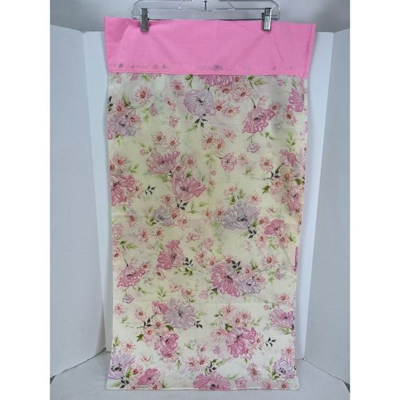 Springmaid Wondercale PINK DAISY Floral KING SIZE Pillowcase Lot of 2 - Picture 4 of 8